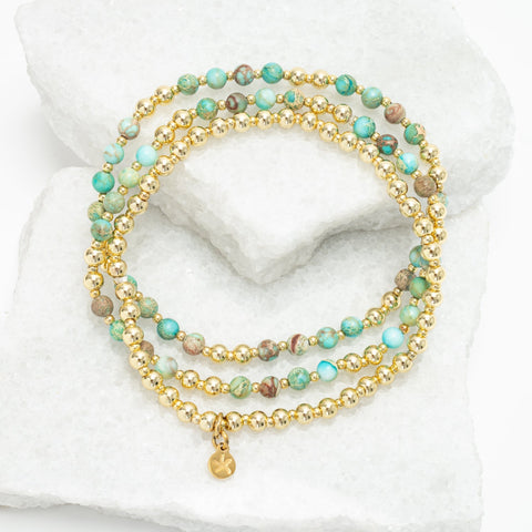 Turquoise Bracelet Set