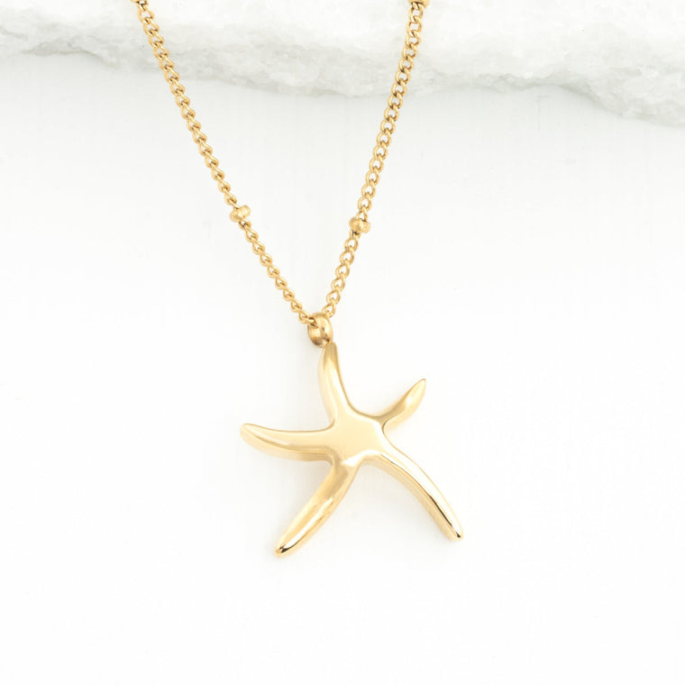 Starfish Hope Gold Necklace