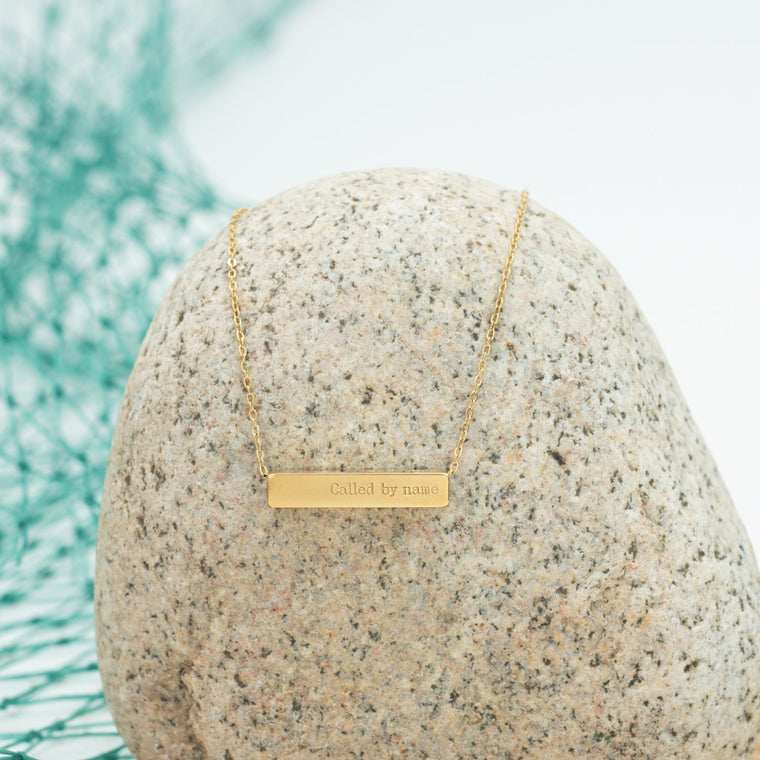 The Chosen Four Sided Necklace- Gold