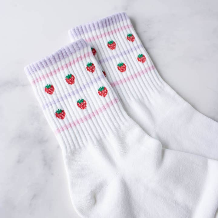 Strawberry Comfort Socks