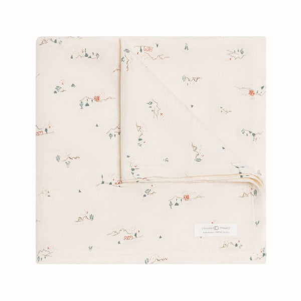 Organic Baby Muslin Swaddle