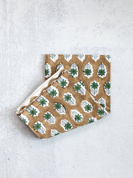 Tea Towel- Chai & Sage Flower