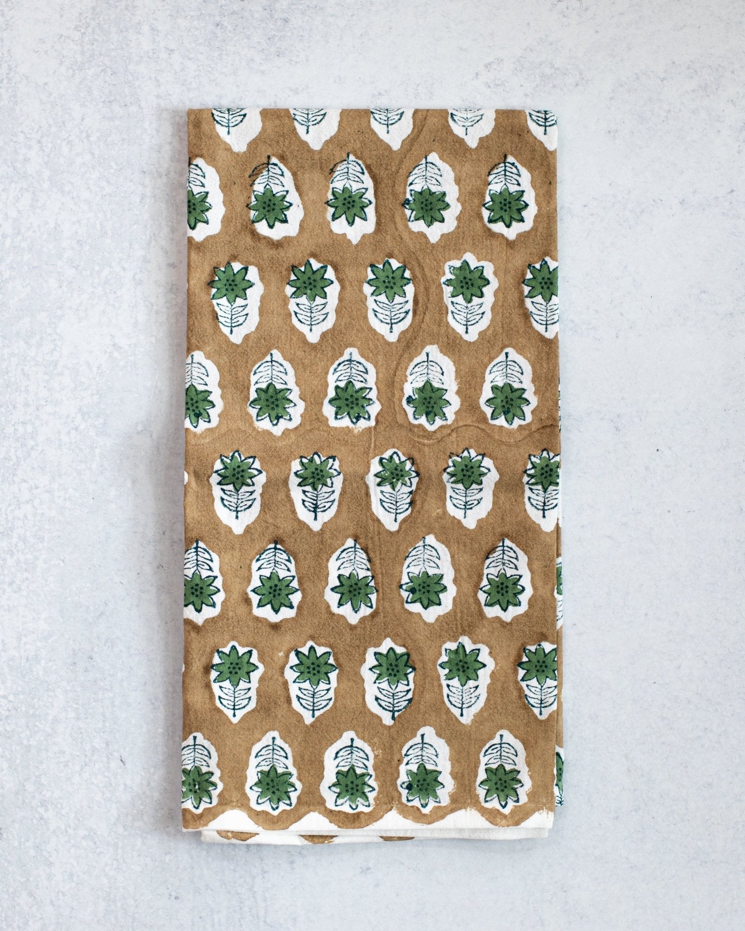 Tea Towel- Chai & Sage Flower