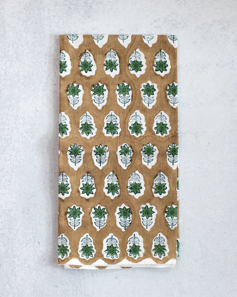 Tea Towel- Chai & Sage Flower