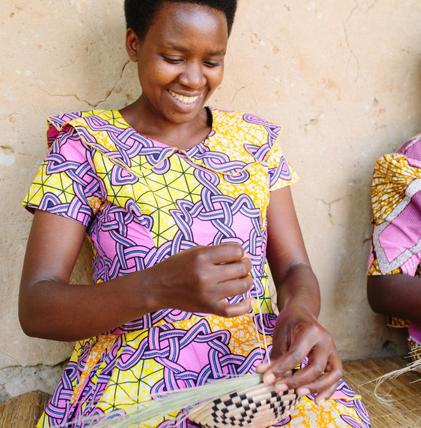 ethically made woven baskets
