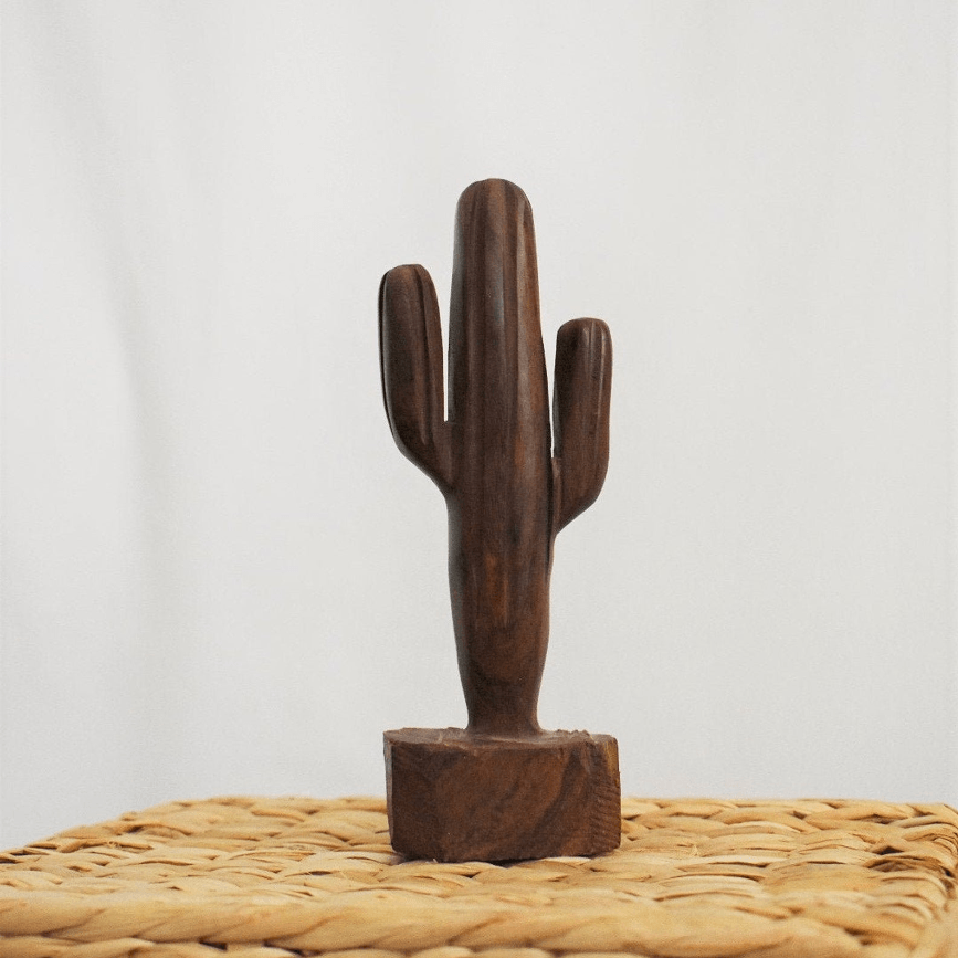 Mid-Century Carved Cactus - Redemption Market