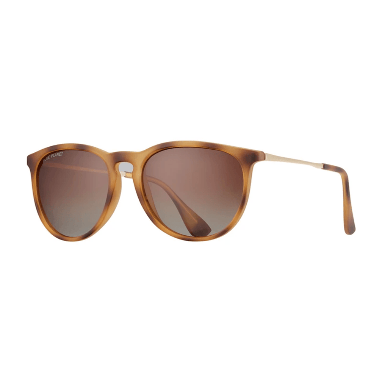 Kelsea- Matte Marbled Polarized Sunglasses