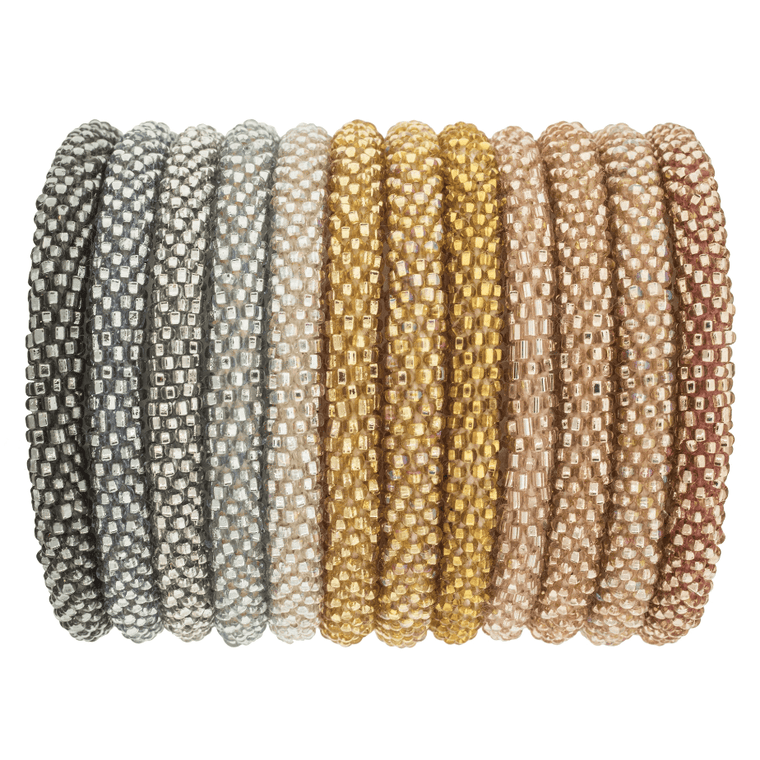 Chic Roll-on Beaded Bracelets