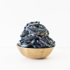 Midnight Blue Roll-on Nepali Bracelets - Redemption Market