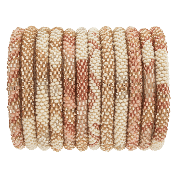 roll on beaded bracelets from Nepal