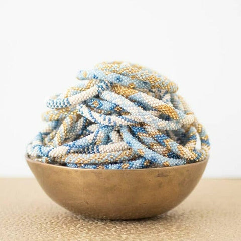 Santorini Roll-on Beaded Bracelets